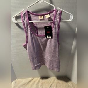 Levi's Striped Sleeveless Tank Top - Cozy Casual - XL - Brand New